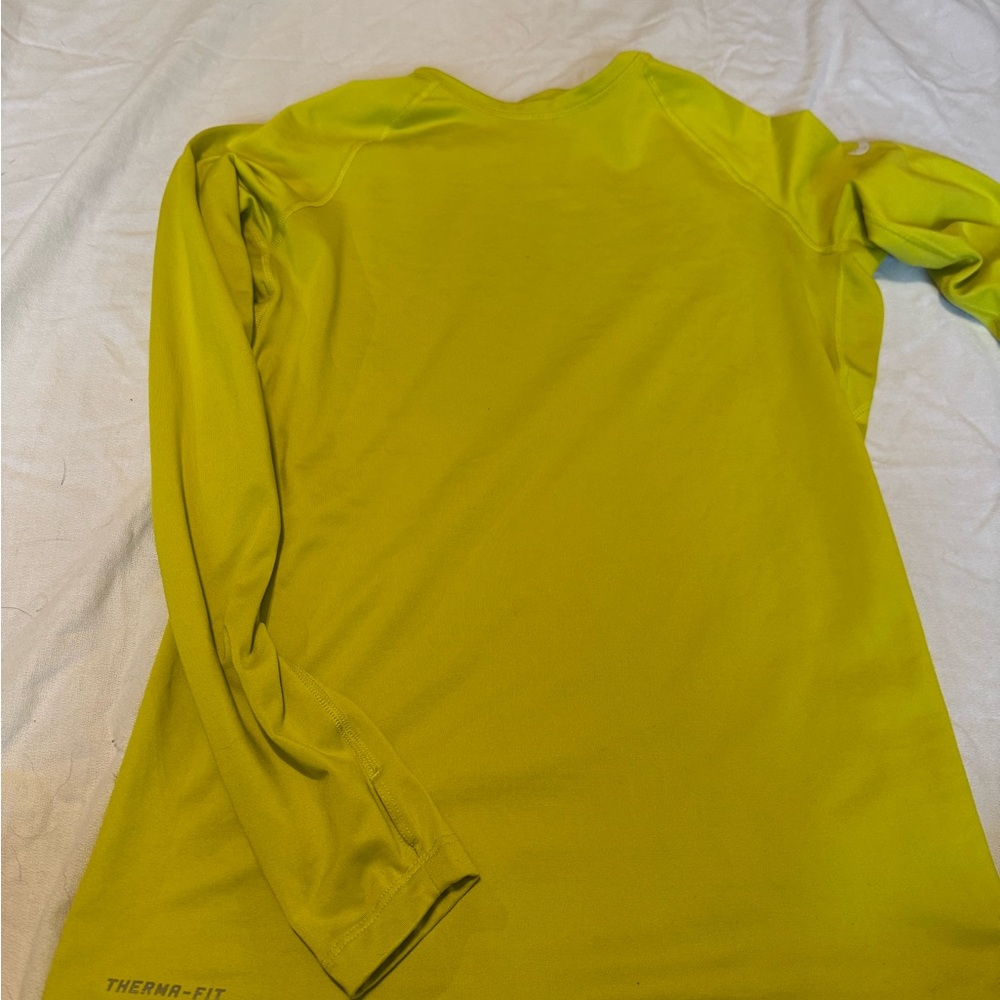 Nike Women's Long Sleeve Top - Bright Yellow